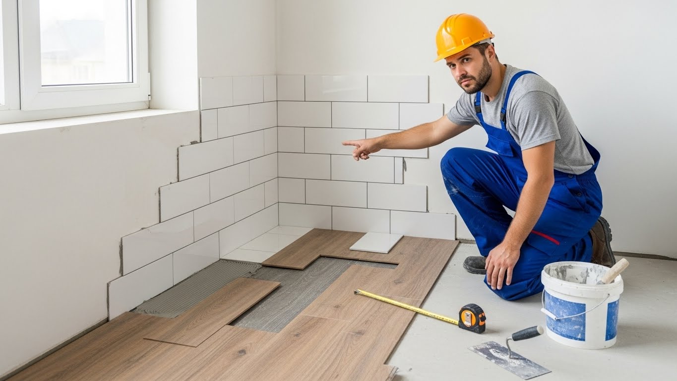 O Erro Mais Comum ao Assentar Pisos e Revestimentos